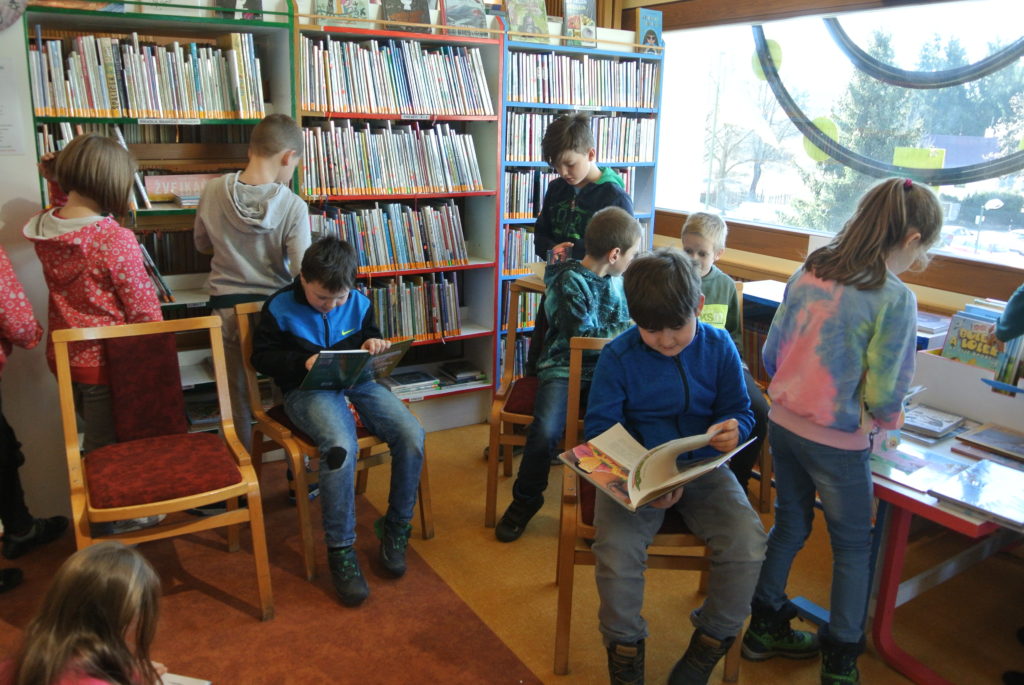 Exkurze do Obecní knihovny Kamenice